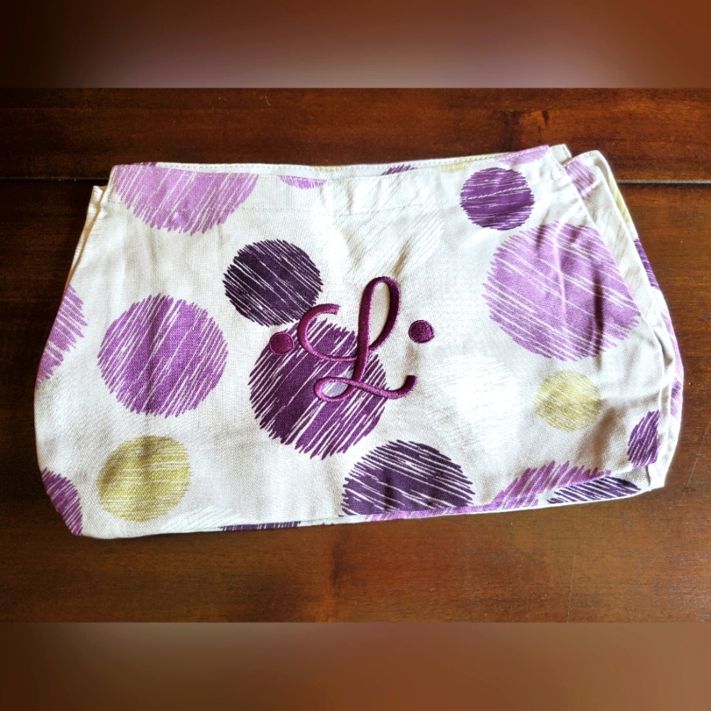 31 Suite Skirt Purse Cover, Sketchy Dot, L Monogram
